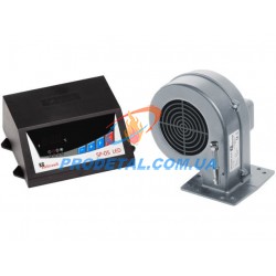 Контролер твердотопливного котла KG Elektronik SP05 LED+DP02(вентилятор)