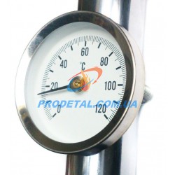 Термометр биметаллический накладной Watts F+R810  63/120  код: 0308060